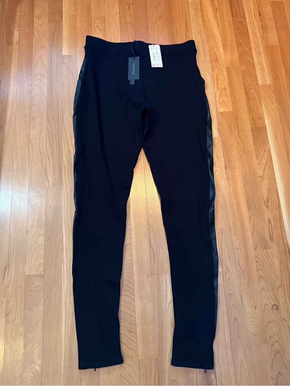 Twenty Black Women's Jogger Pants with Side Trim
